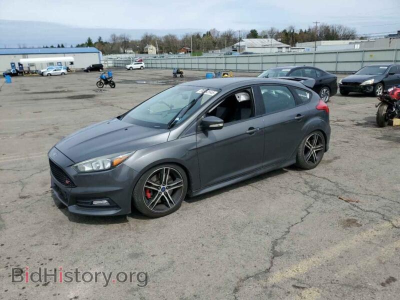 2017 Ford FOCUS ST (VIN 1FADP3L97HL310266) — фото 1 из 15, Copart, повреждение: бок