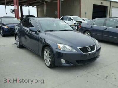 2007 Lexus IS350 IS 350, темно-серый — VIN JTHBE262X75017057, Copart