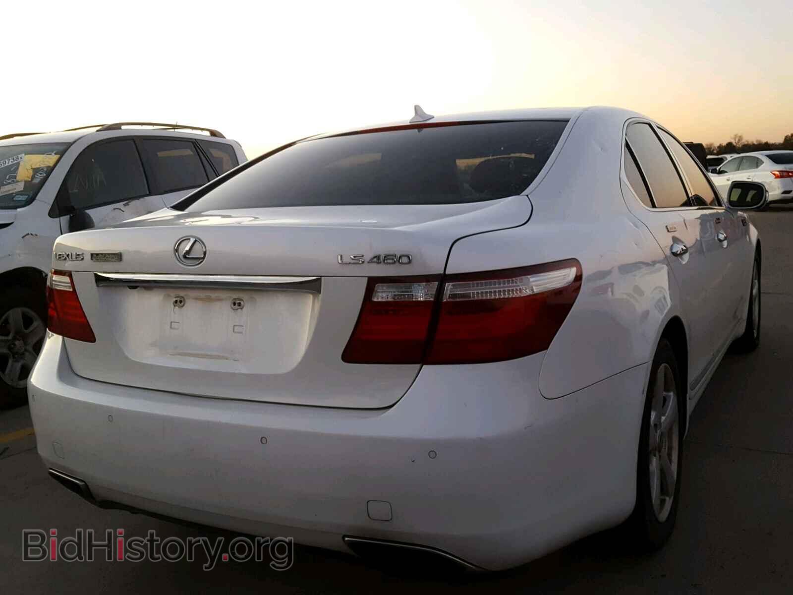 2007 LEXUS LS460 - VIN: JTHBL46F675025077 - Фото 4