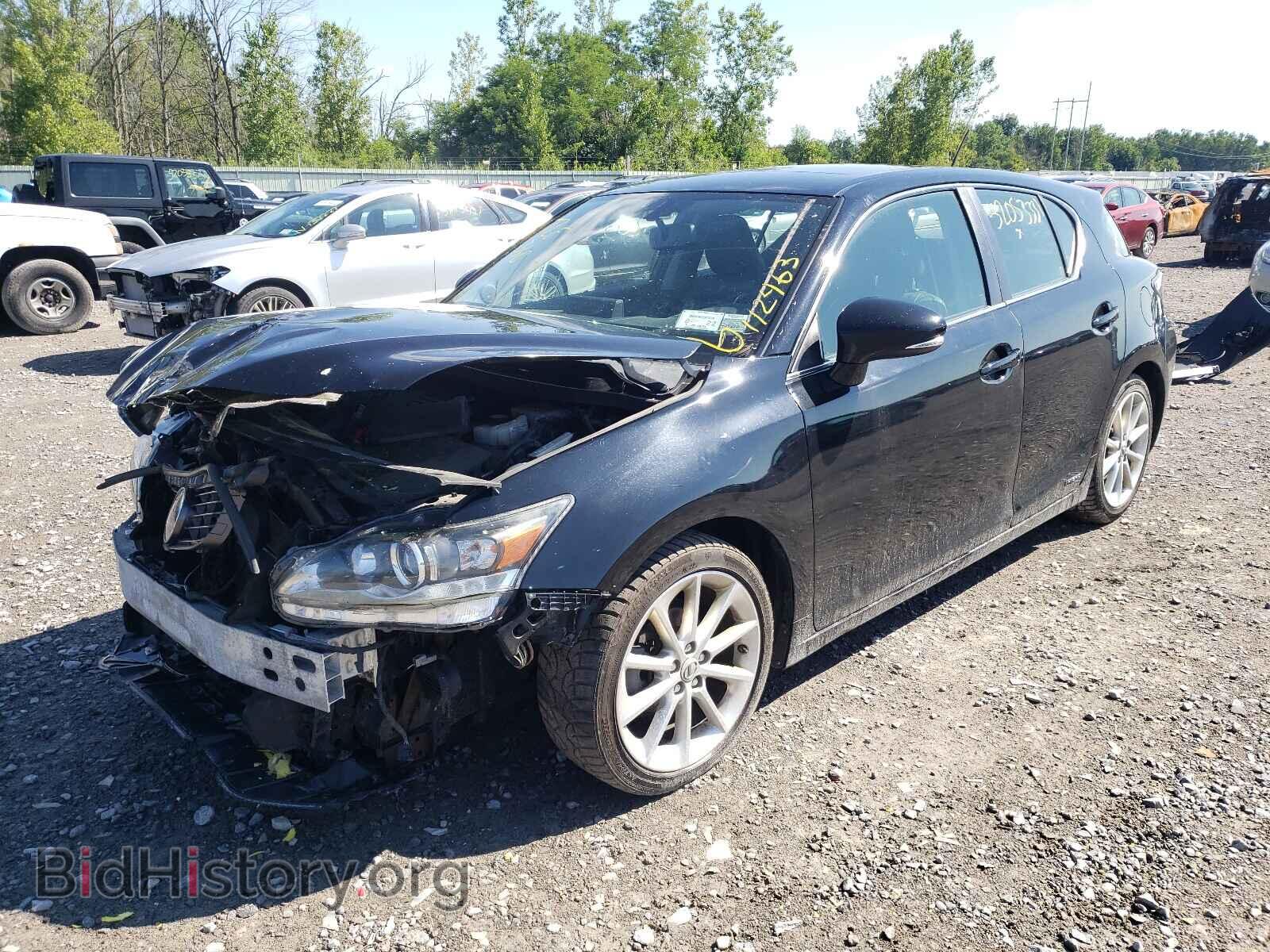 2013 LEXUS CT 200 - VIN: JTHKD5BH6D2153469 - Фото 2