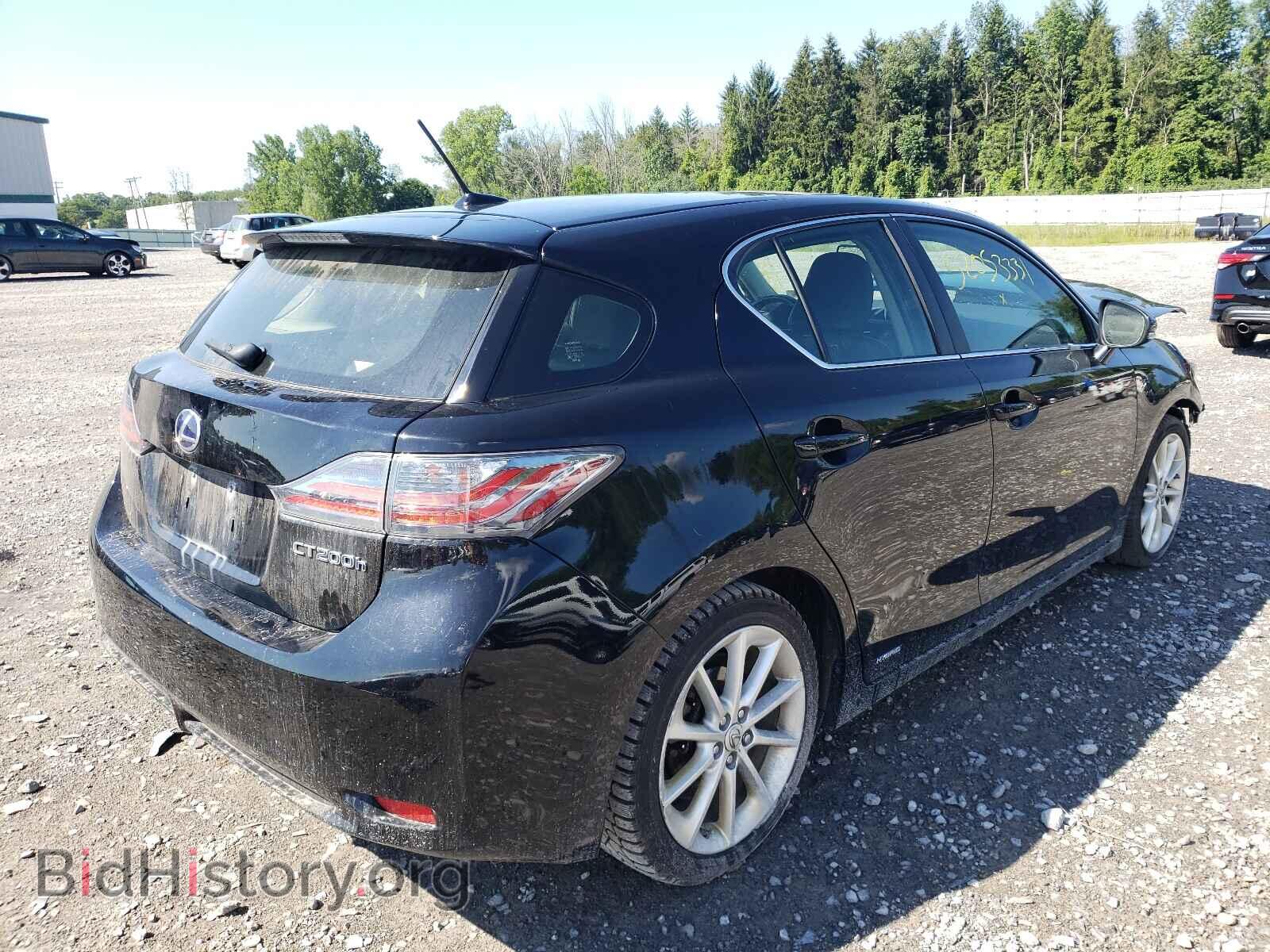 2013 LEXUS CT 200 - VIN: JTHKD5BH6D2153469 - Фото 4