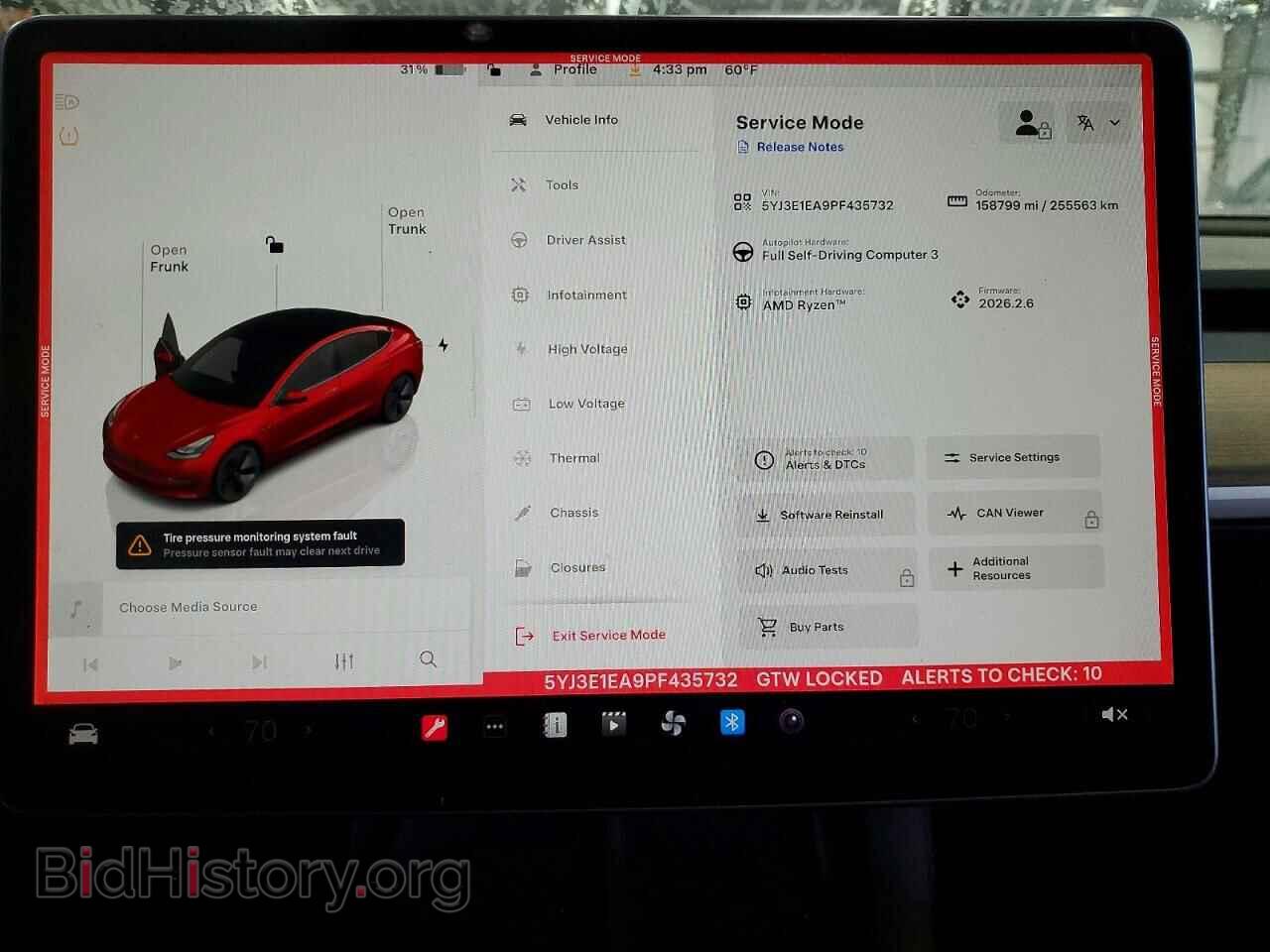 2023 TESLA MODEL 3 - VIN: 5YJ3E1EA9PF435732 - Photo 9