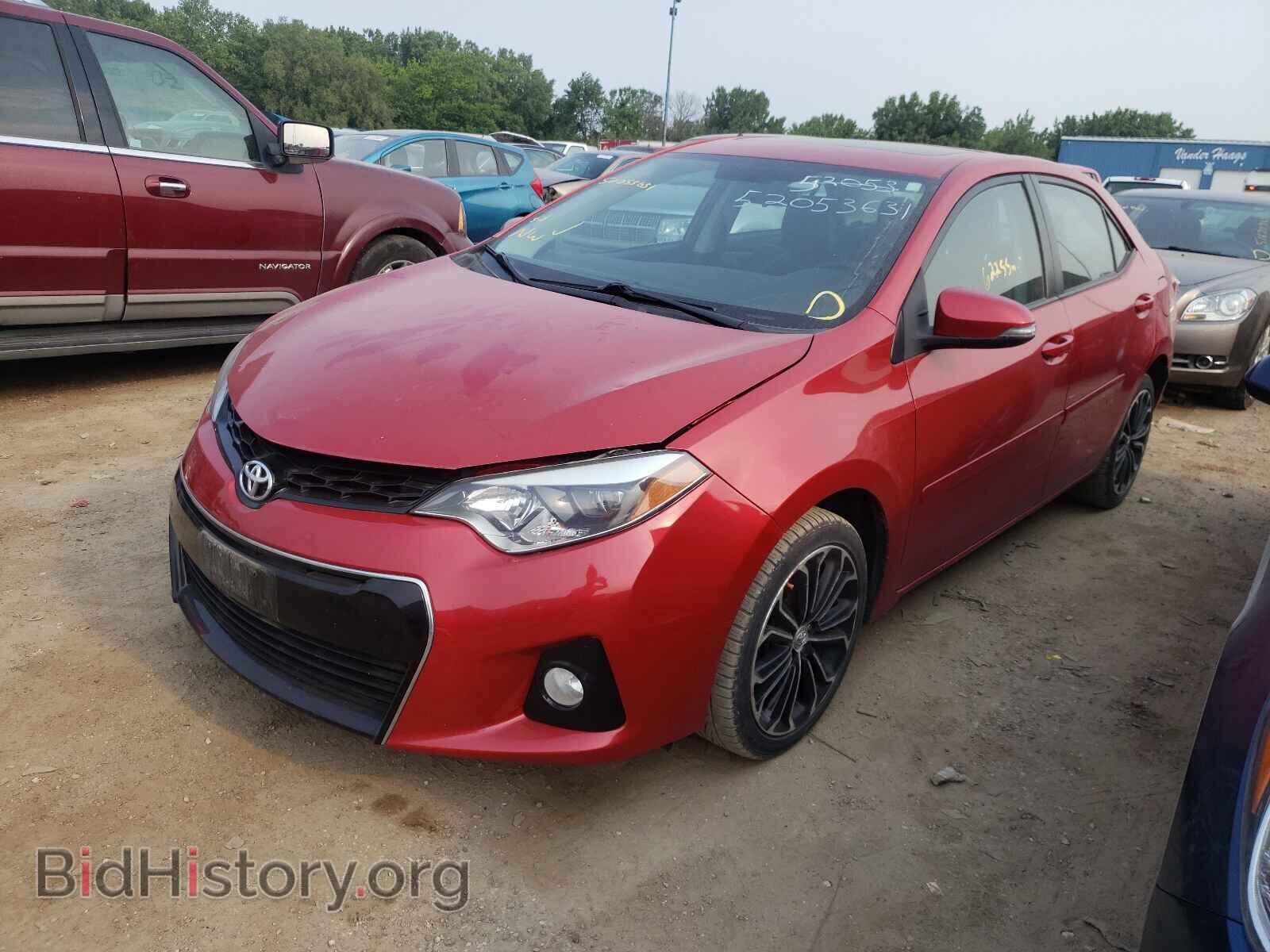 2014 TOYOTA COROLLA - VIN: 5YFBURHE1EP090564 - Фото 2