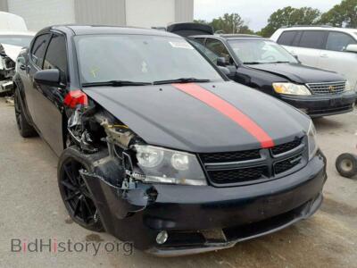 2012 Dodge AVENGER Avenger R/, black — VIN 1C3CDZBG9CN121900, Copart