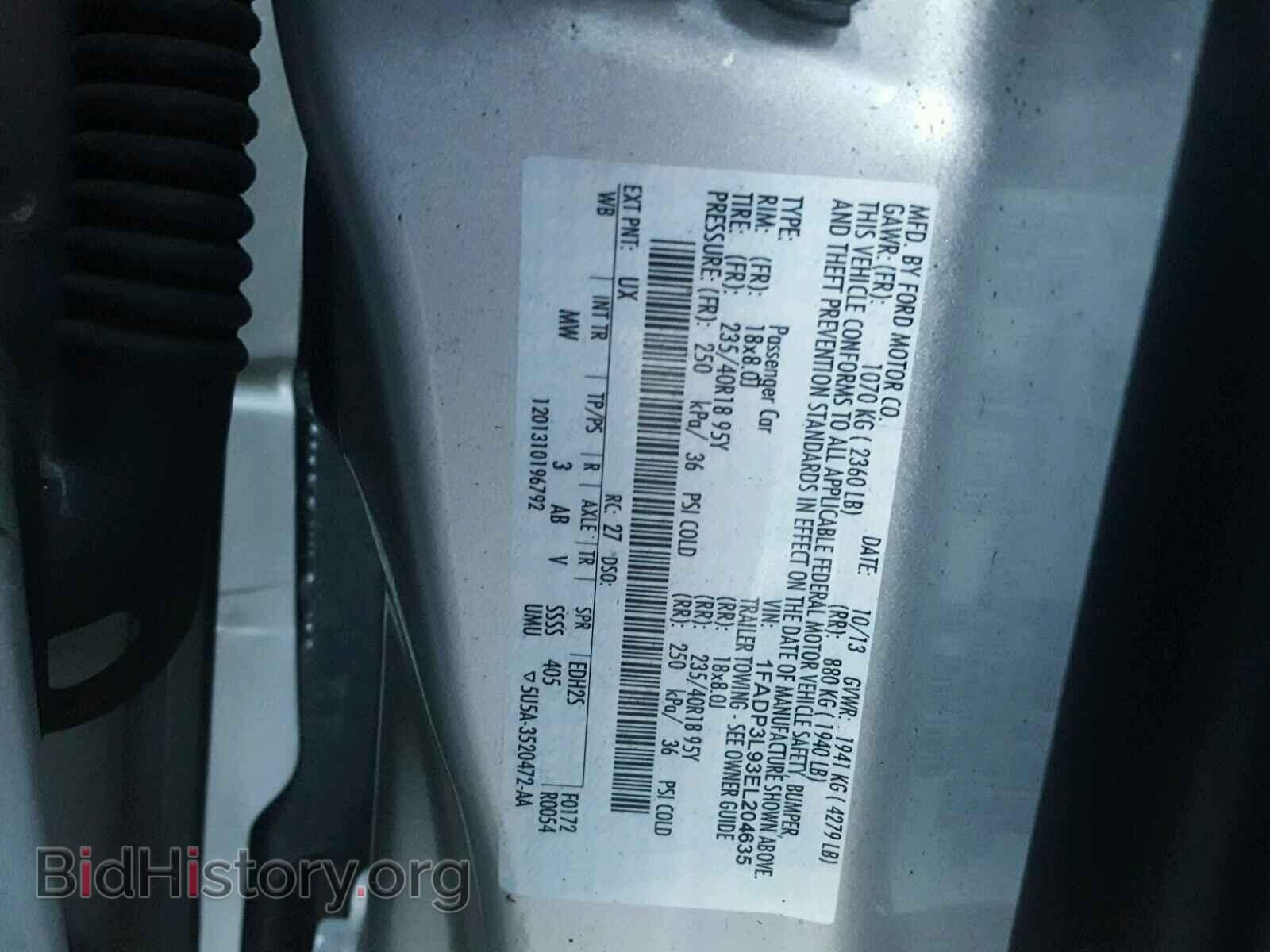2014 FORD FOCUS - VIN: 1FADP3L93EL204635 - Photo 10