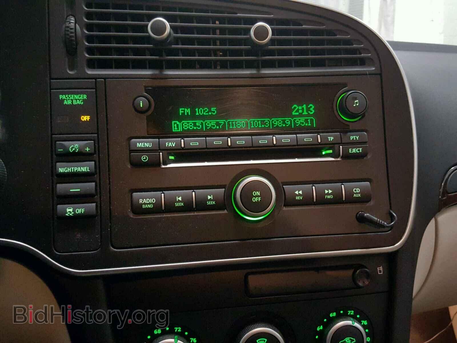 2011 SAAB 9 3 - VIN: YS3FA4NY8B1300291 - Фото 9