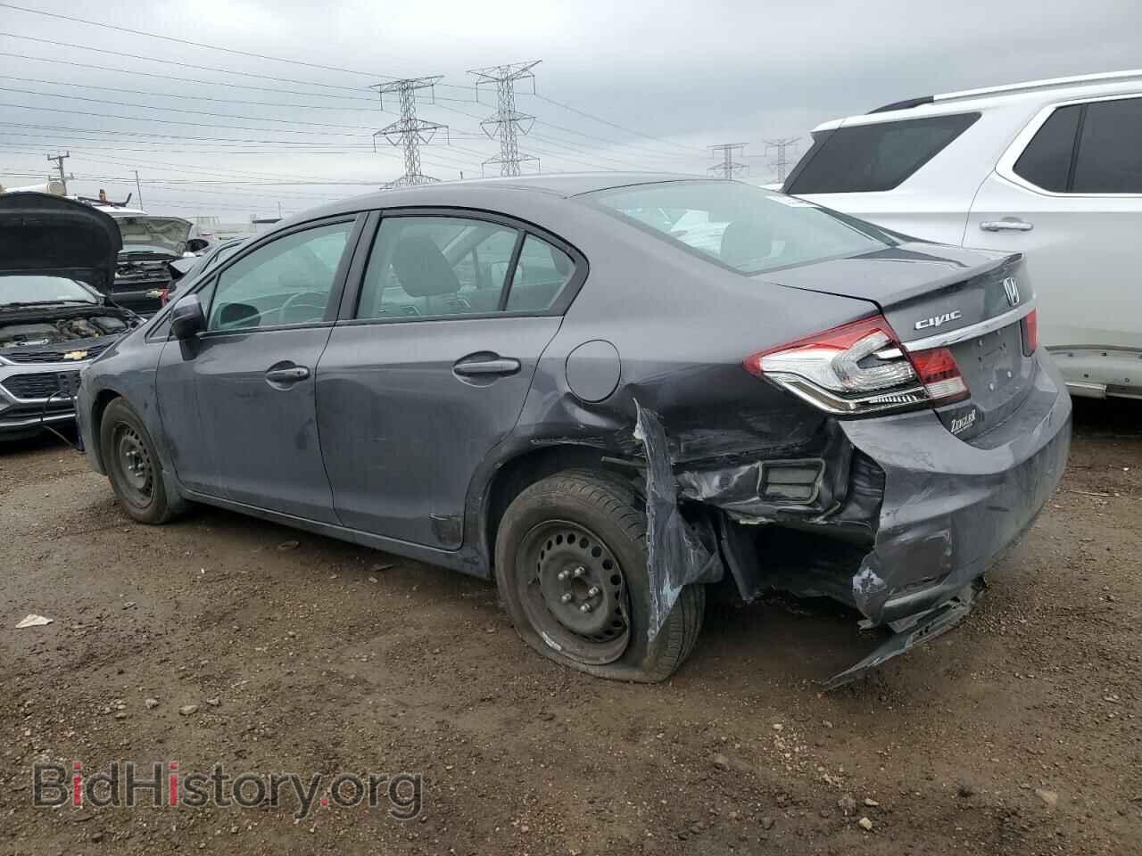 2015 HONDA CIVIC - VIN: 19XFB2F52FE116643 - Фото 2