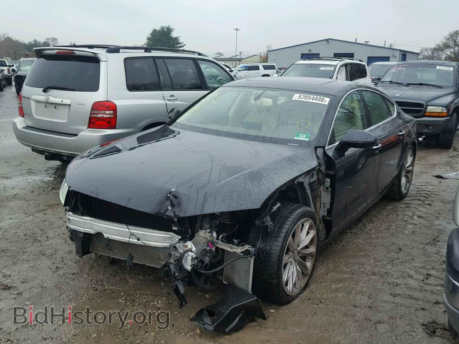 2013 AUDI A7 - VIN: WAUYGAFC5DN041784 - Фото 2