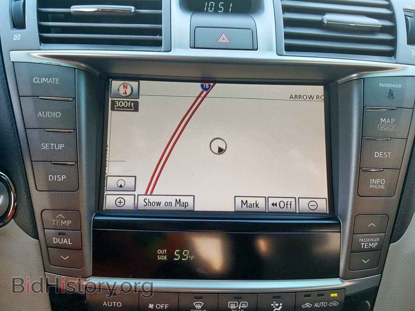 2012 LEXUS LS460 - VIN: JTHBL5EF1C5112919 - Photo 9