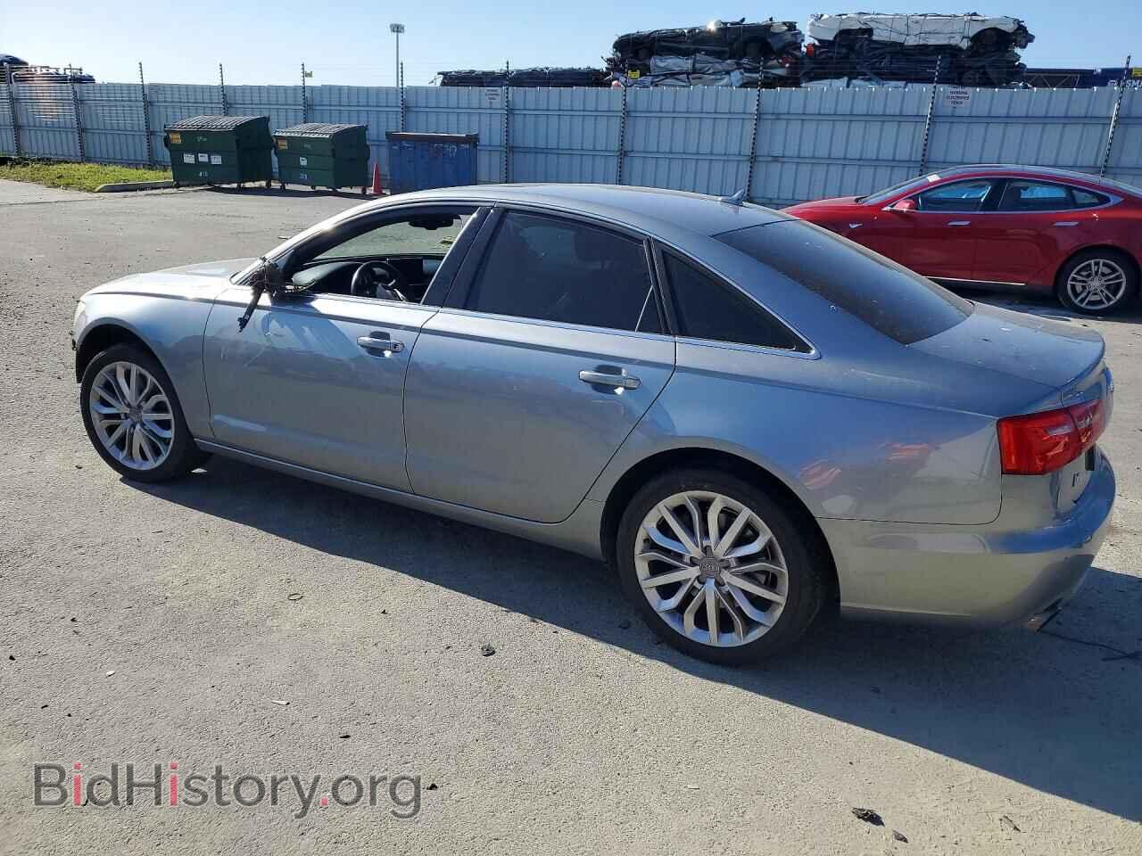 2014 AUDI A6 - VIN: WAUGFAFCXEN113188 - Фото 2