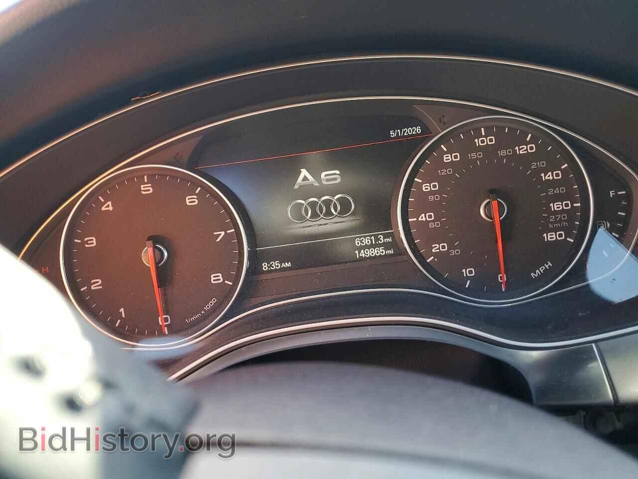2014 AUDI A6 - VIN: WAUGFAFCXEN113188 - Фото 9