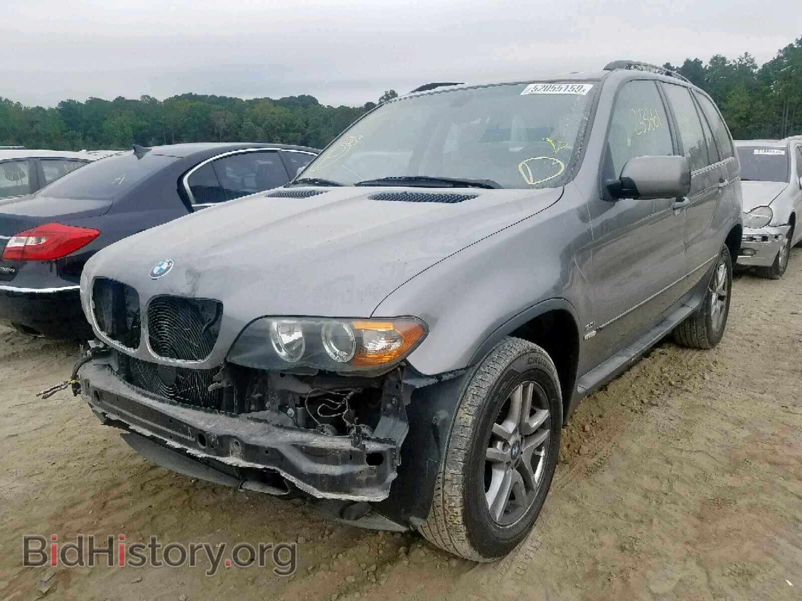 2006 BMW X5 - VIN: 5UXFA135X6LY36831 - Фото 2