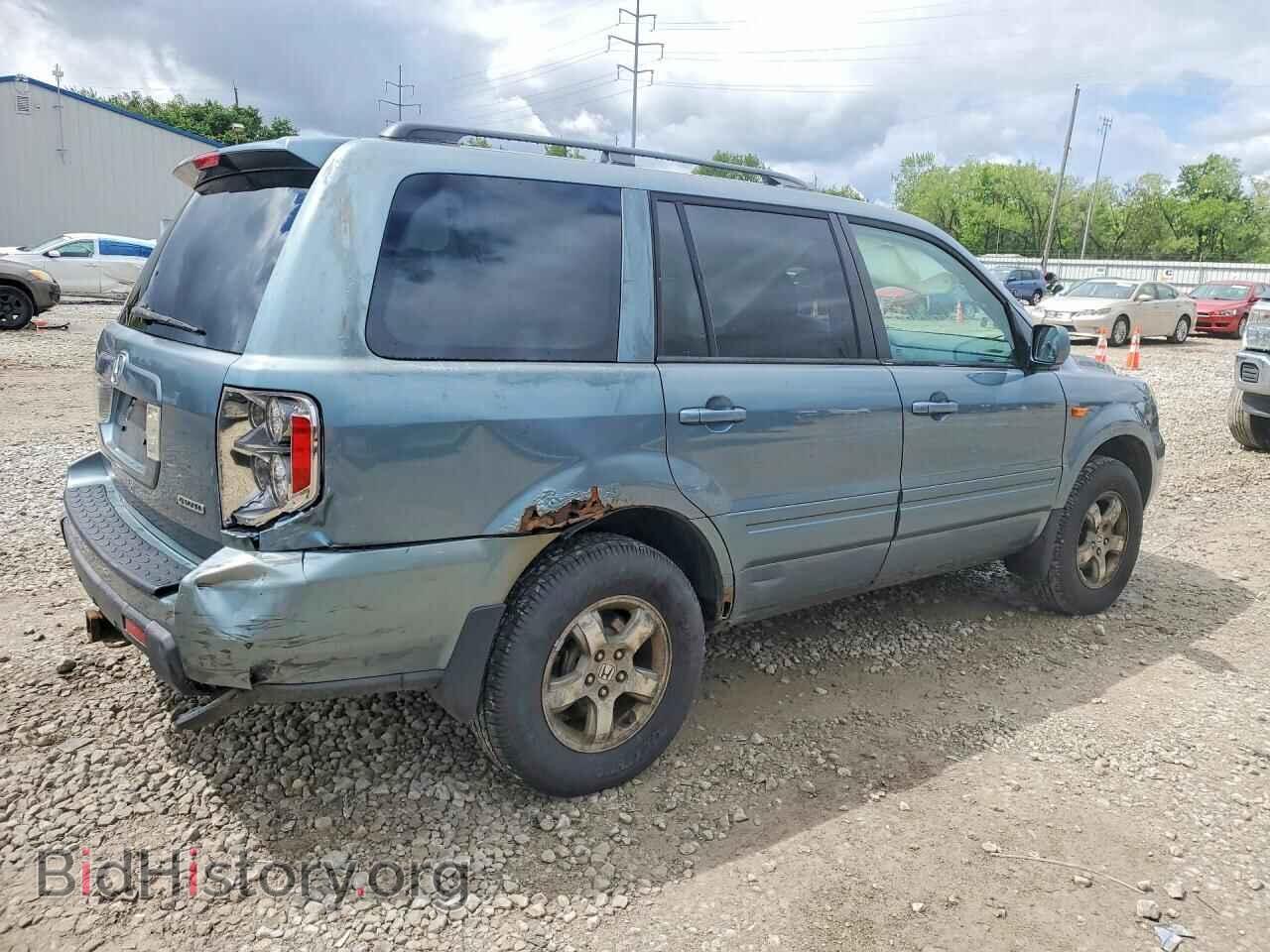2006 HONDA PILOT - VIN: 2HKYF18496H538092 - Фото 3