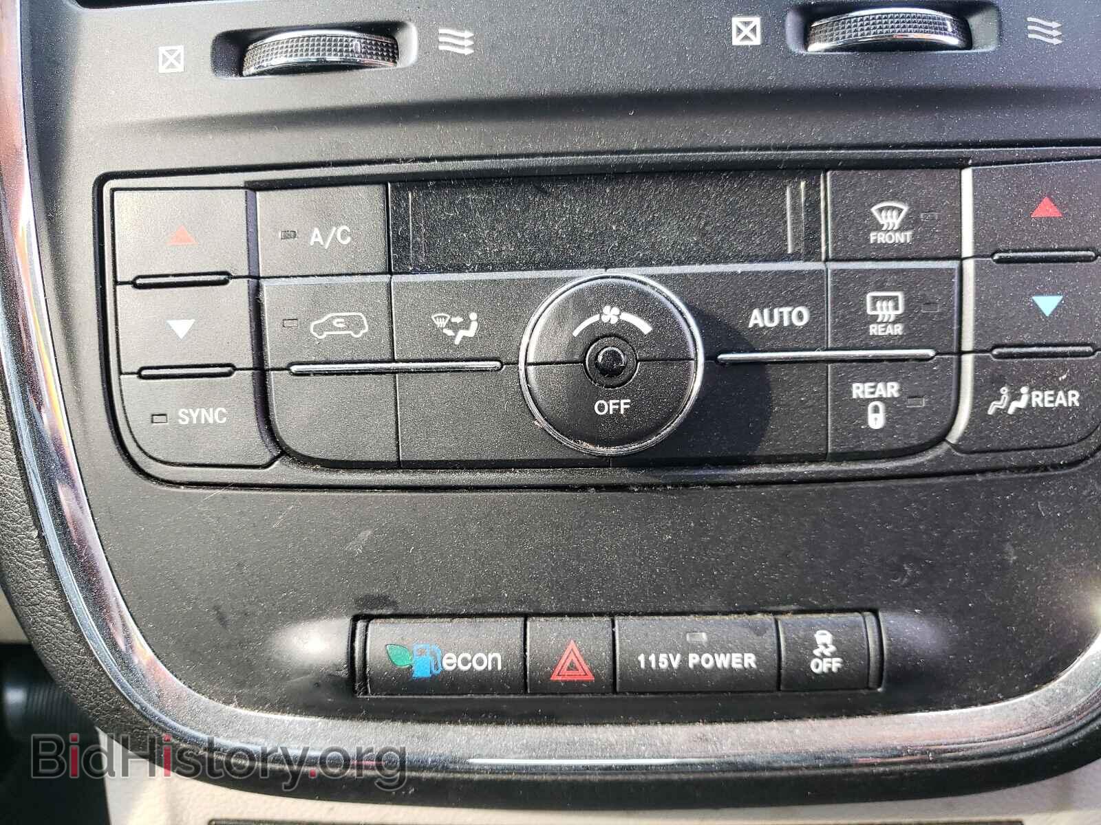 2016 CHRYSLER MINIVAN - VIN: 2C4RC1BG6GR231628 - Фото 9