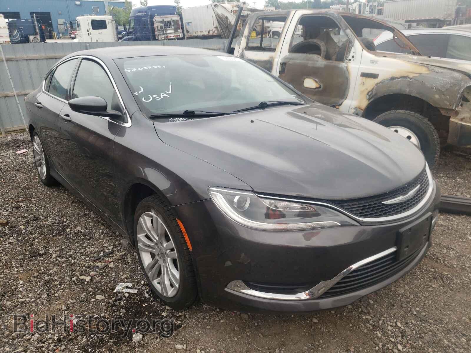 Photo 1C3CCCAB0FN528322 - CHRYSLER 200 2015