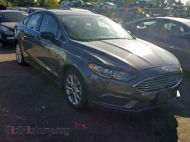 Photo 3FA6P0LU2HR307028 - FORD FUSION SE 2017