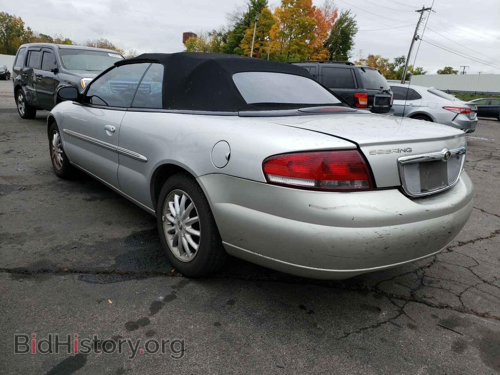 2002 CHRYSLER SEBRING - VIN: 1C3EL55R12N280815 - Фото 3
