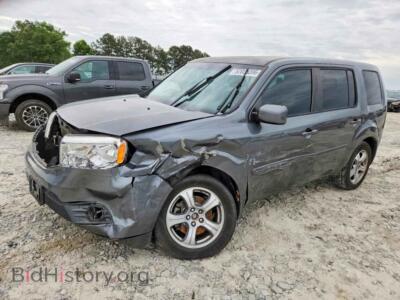 2013 Honda PILOT EX, gray — VIN 5FNYF3H4XDB030270, Copart
