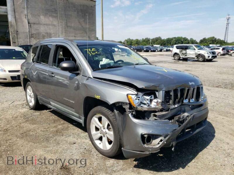 2012 Jeep COMPASS Compass SP (VIN 1C4NJCBA9CD518633) — фото 1 из 10, Copart, повреждение: передняя часть