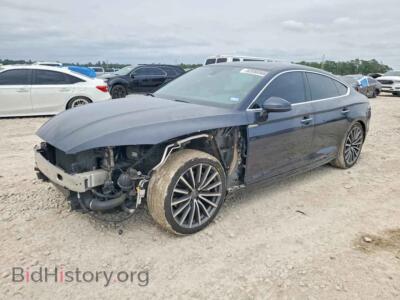 2018 Audi A5 Premium Plus, blue — VIN WAUBNCF52JA052026, Copart