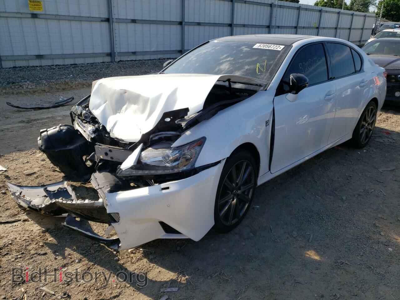2013 LEXUS GS350 - VIN: JTHCE1BL2D5007938 - Фото 2