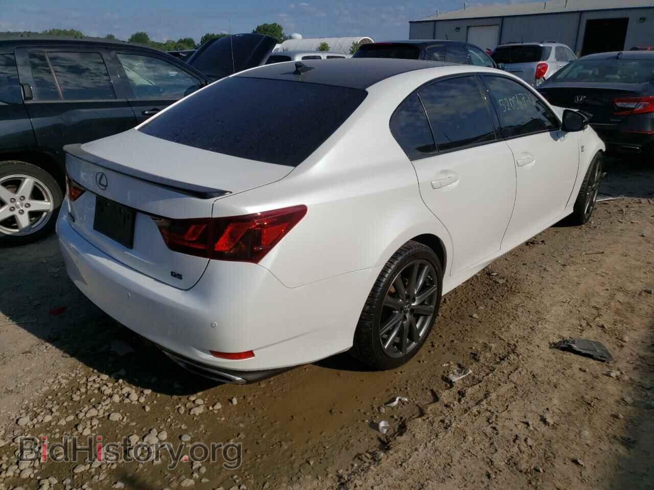 2013 LEXUS GS350 - VIN: JTHCE1BL2D5007938 - Фото 4