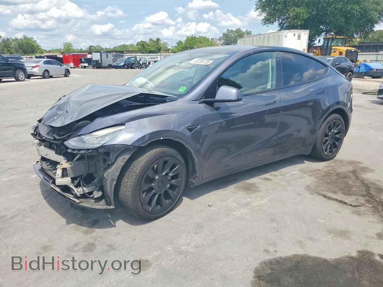Photo 5YJYGDEEXMF204886 - TESLA MODEL Y 2021