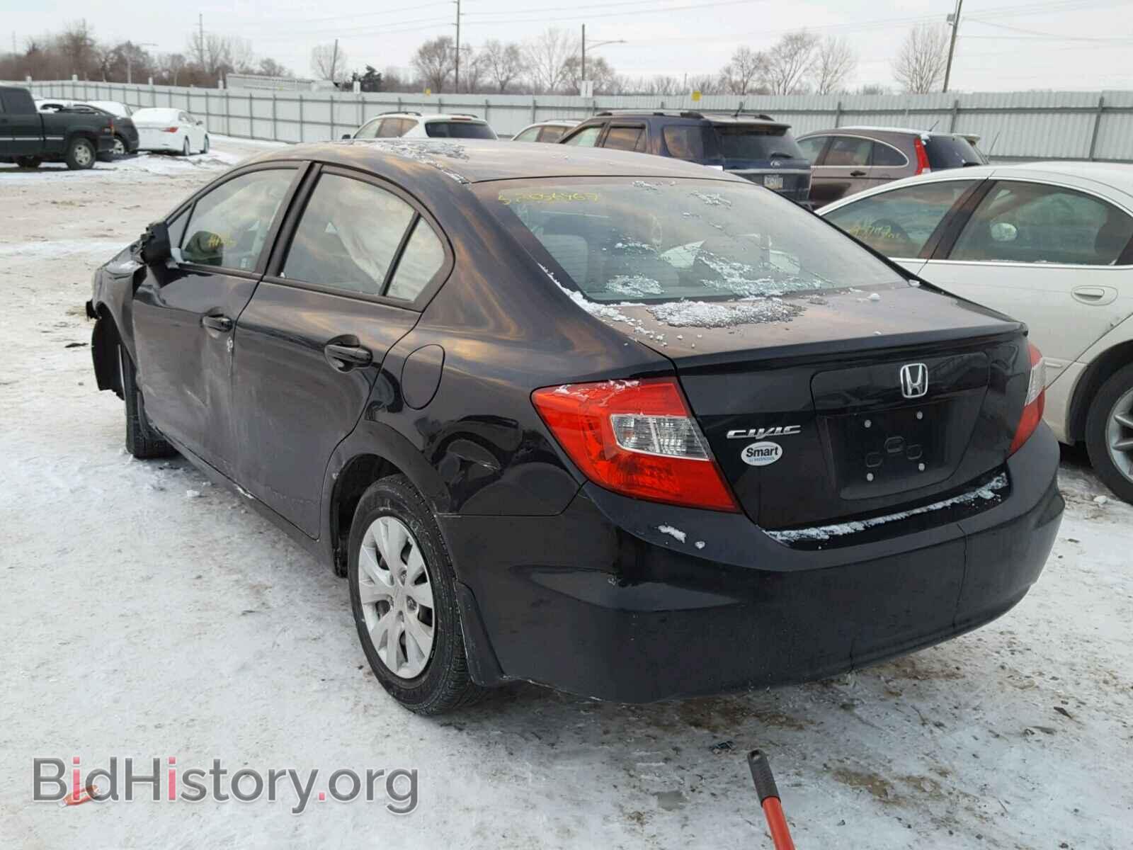 2012 HONDA CIVIC - VIN: 2HGFB2F54CH310771 - Фото 3