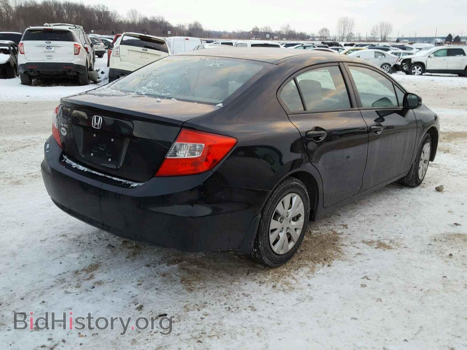 2012 HONDA CIVIC - VIN: 2HGFB2F54CH310771 - Фото 4