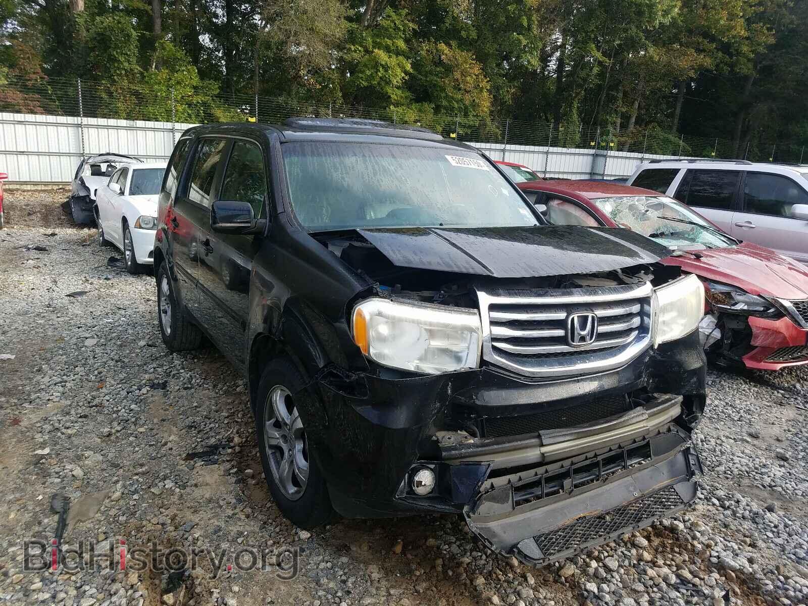 Фотография 5FNYF3H58CB013684 - HONDA PILOT 2012
