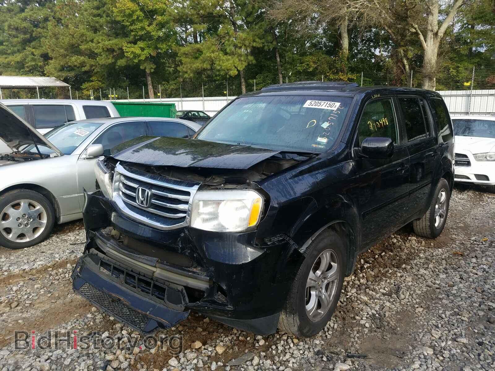 2012 HONDA PILOT - VIN: 5FNYF3H58CB013684 - Photo 2