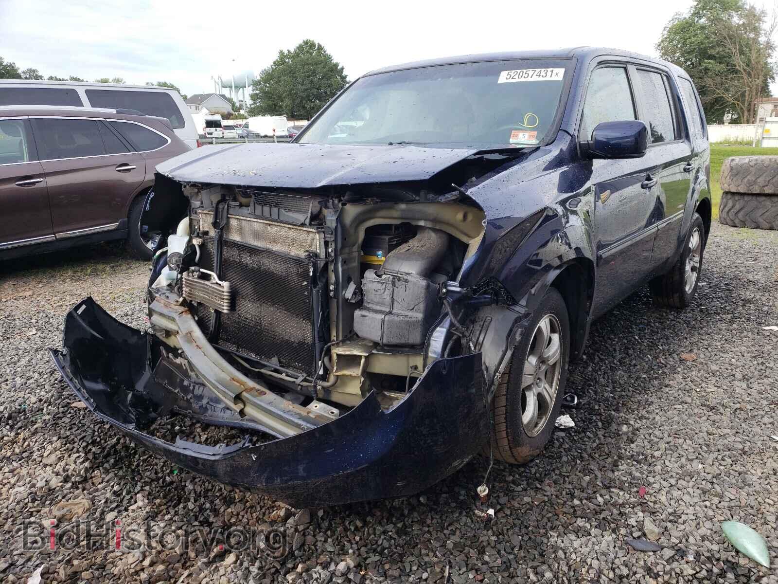 2013 HONDA PILOT - VIN: 5FNYF4H43DB062354 - Фото 2