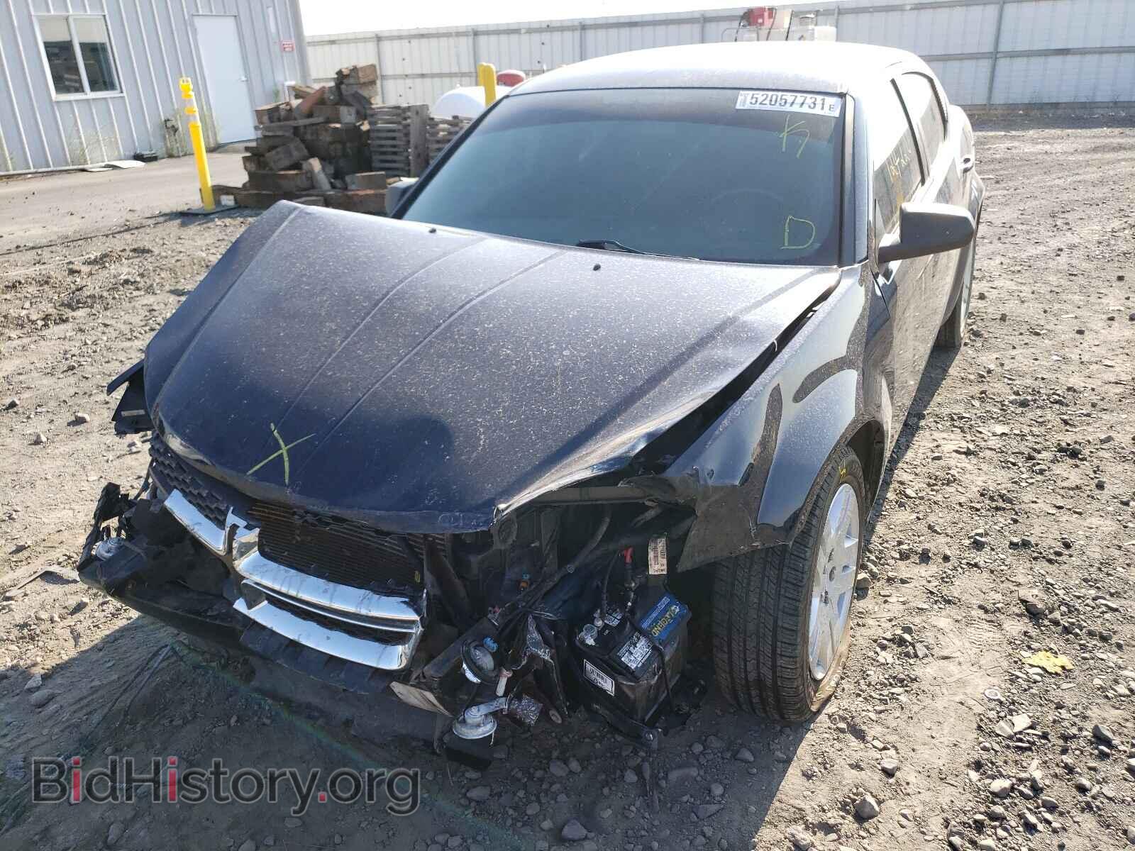 2014 DODGE AVENGER - VIN: 1C3CDZAB7EN116283 - Фото 2