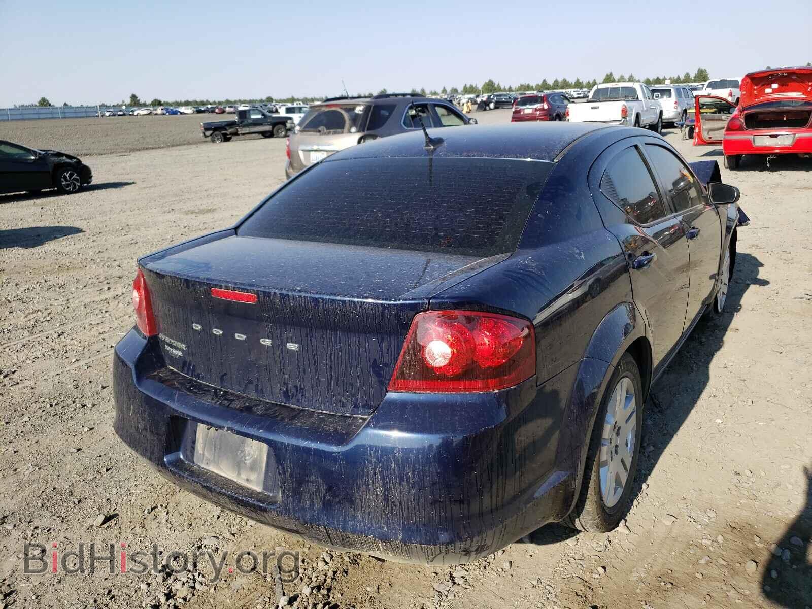 2014 DODGE AVENGER - VIN: 1C3CDZAB7EN116283 - Фото 4