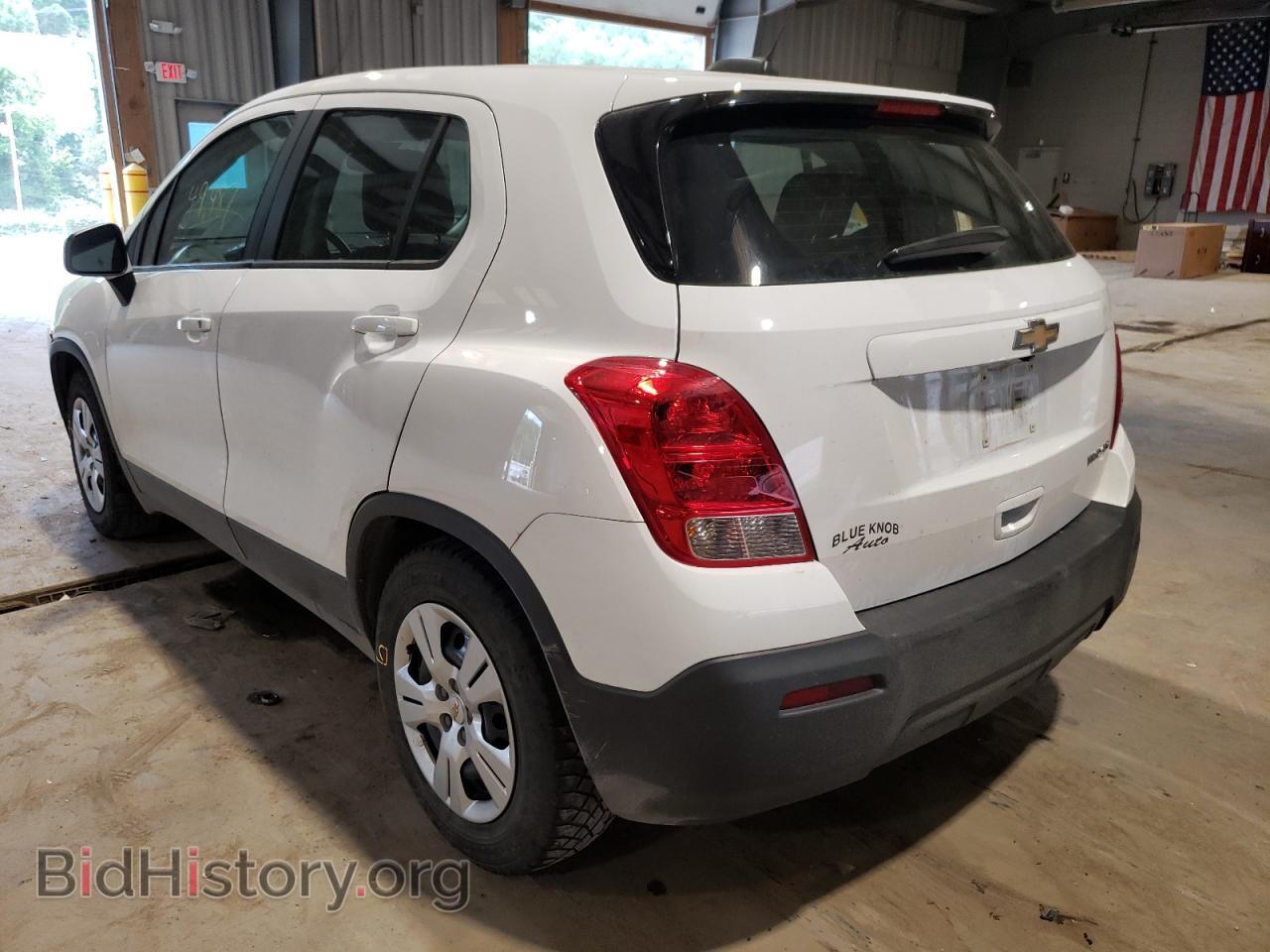 2016 CHEVROLET TRAX - VIN: 3GNCJKSB8GL234914 - Фото 3