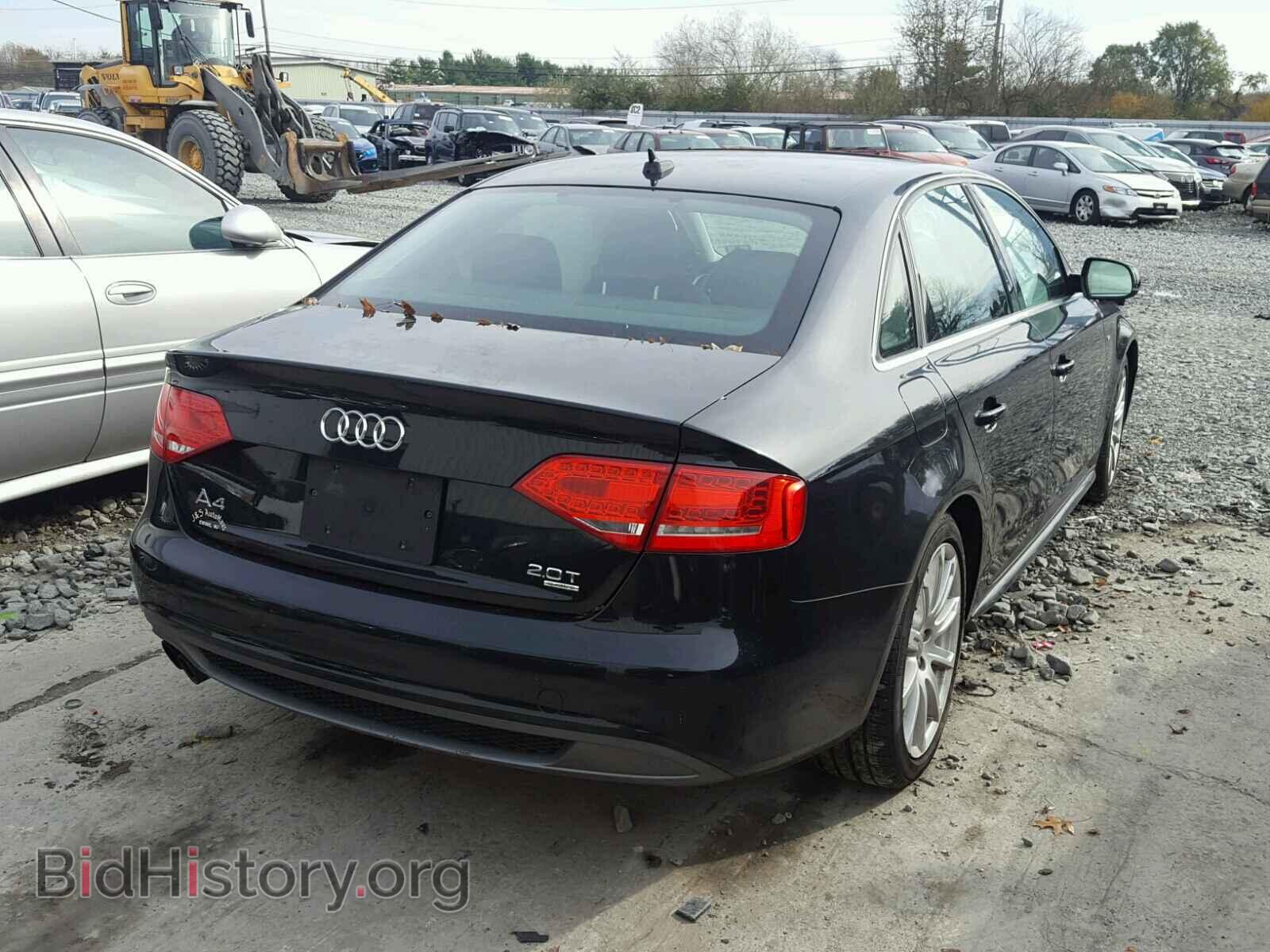 2012 AUDI A4 - VIN: WAUFFAFL8CA033291 - Фото 4
