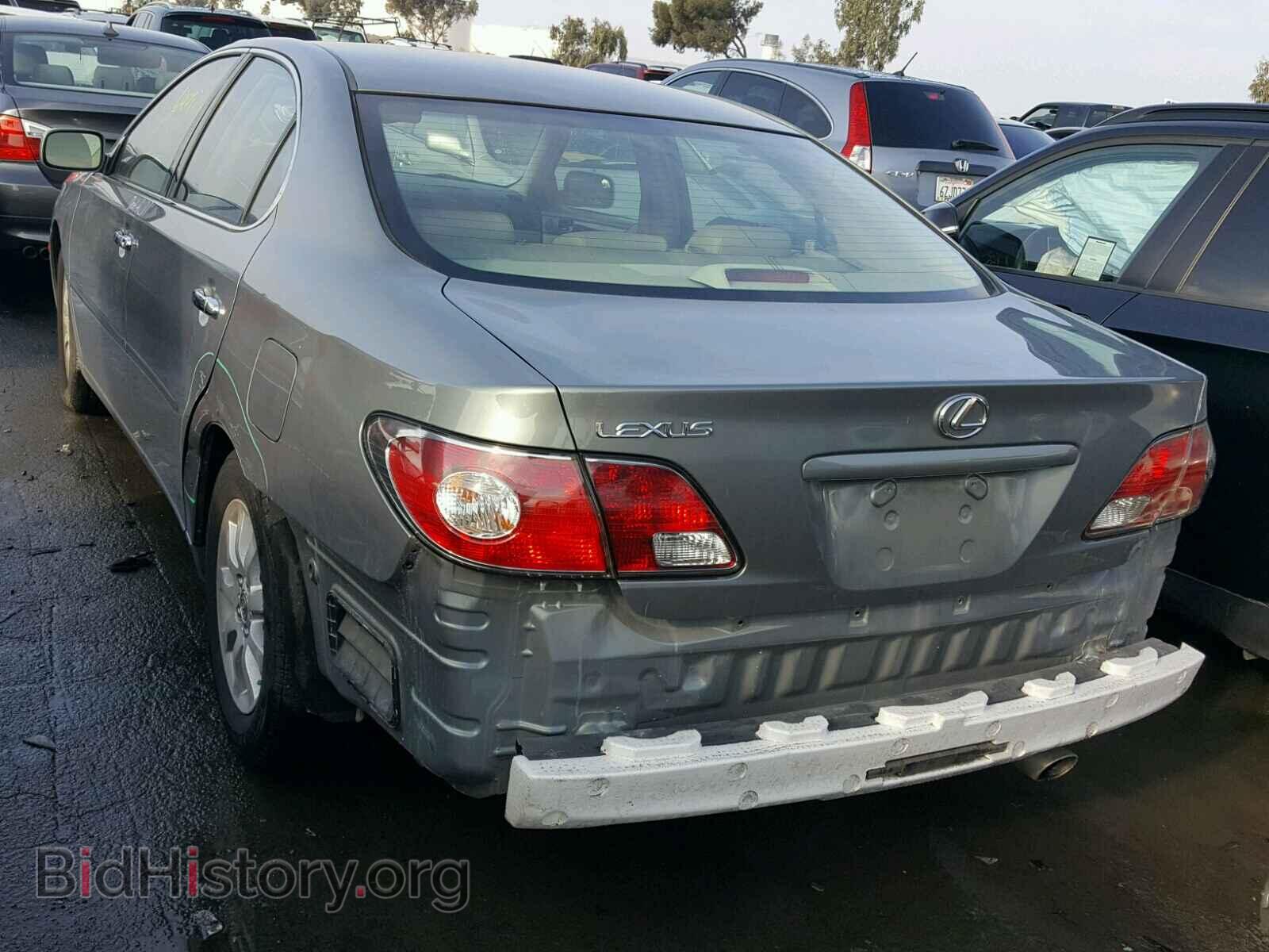 2003 LEXUS ES300 - VIN: JTHBF30G630129322 - Фото 3