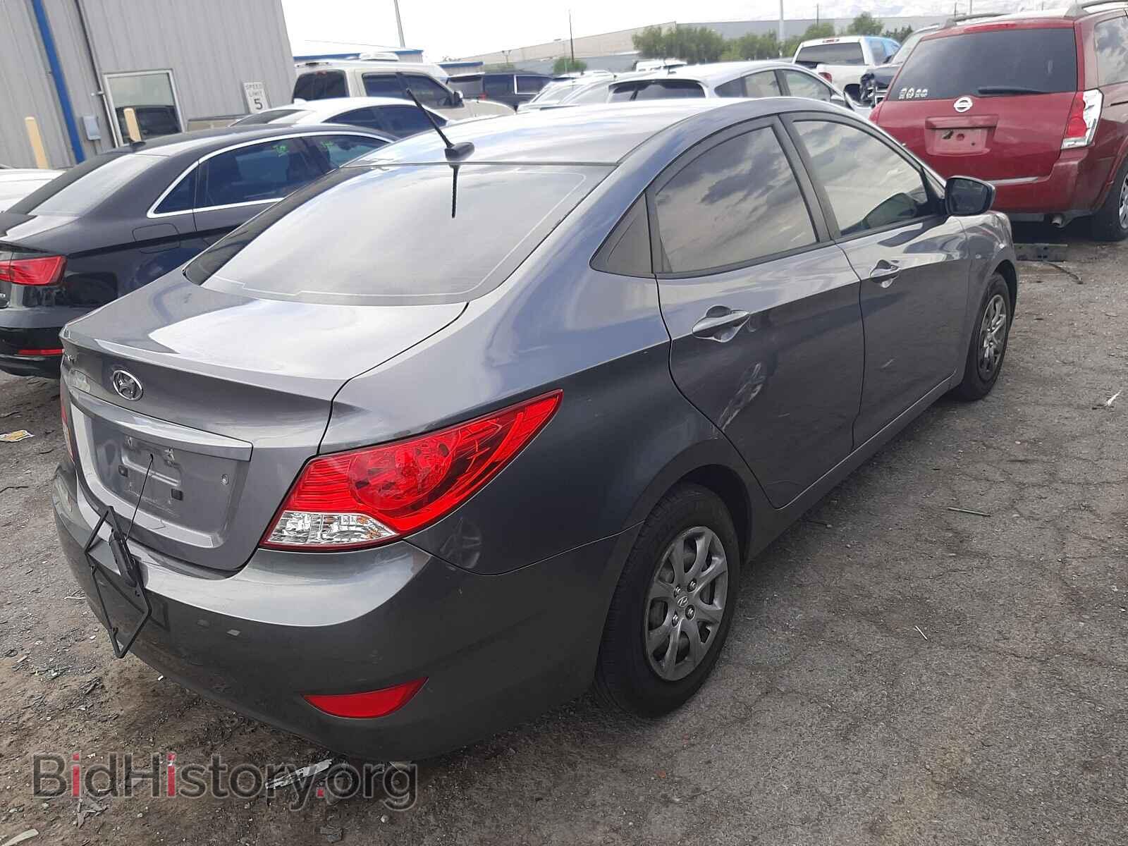 2013 HYUNDAI ACCENT - VIN: KMHCT4AE5DU496834 - Фото 4