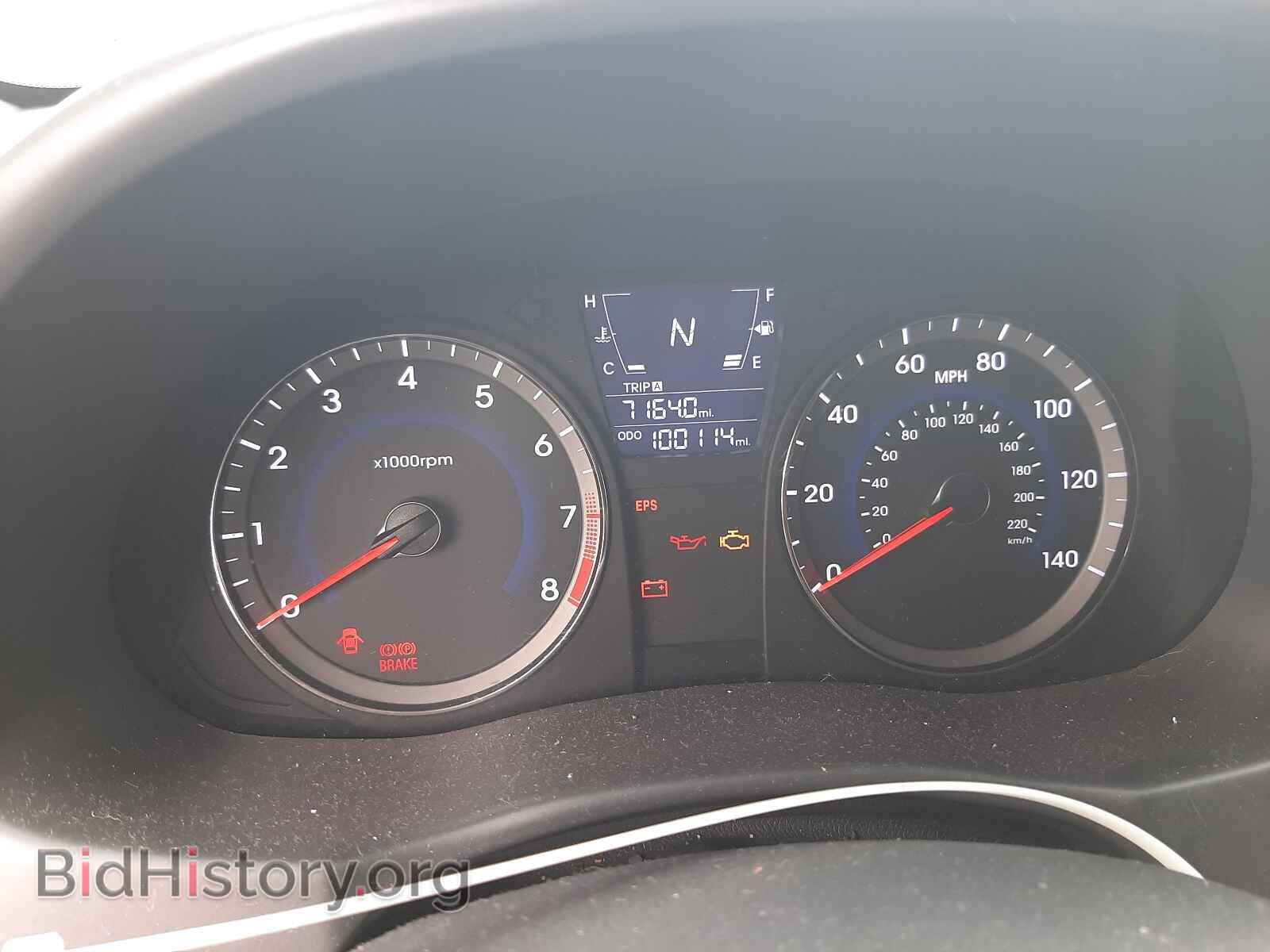 2013 HYUNDAI ACCENT - VIN: KMHCT4AE5DU496834 - Фото 8