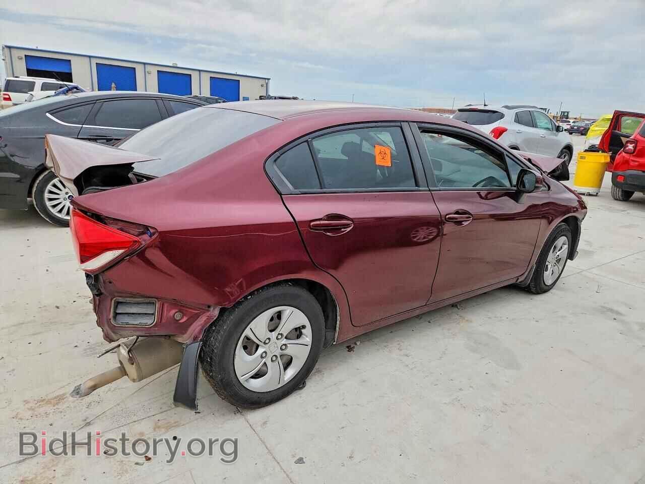 2013 HONDA CIVIC - VIN: 2HGFB2F50DH595812 - Фото 3