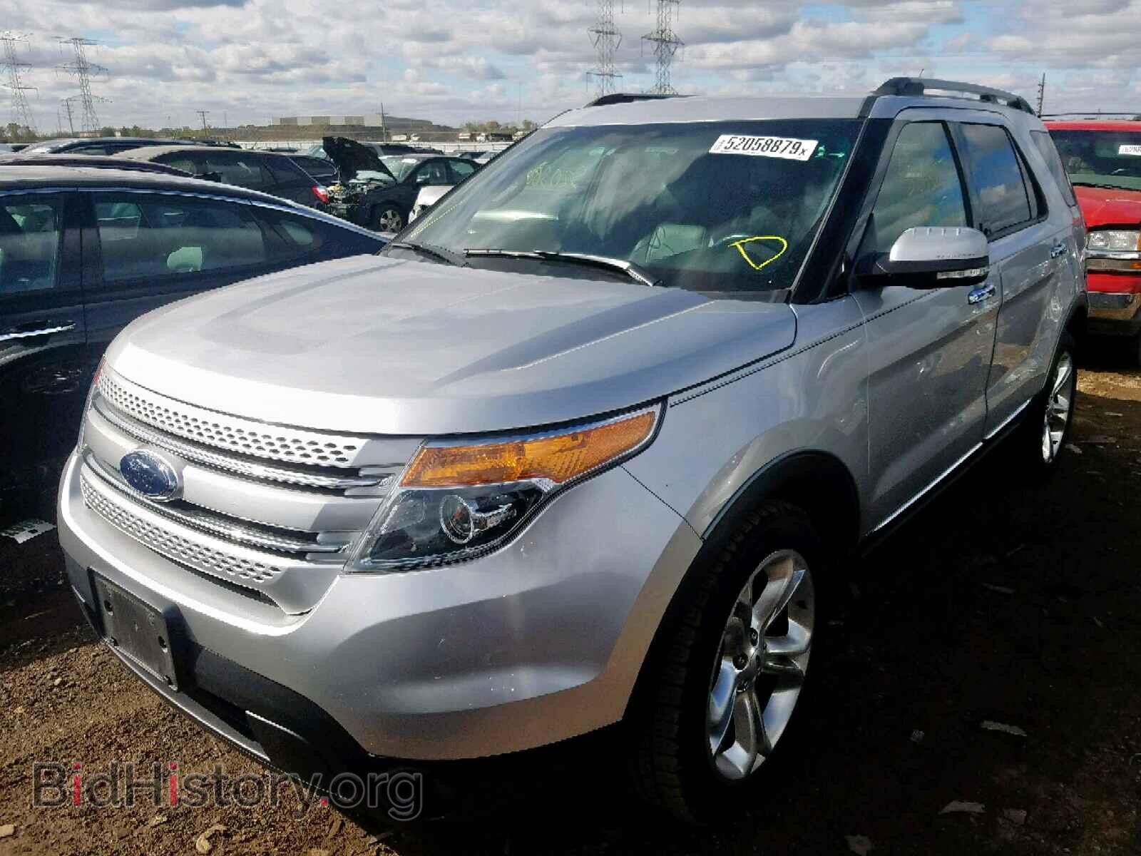 2013 FORD EXPLORER L - VIN: 1FM5K8F82DGB87598 - Фото 2