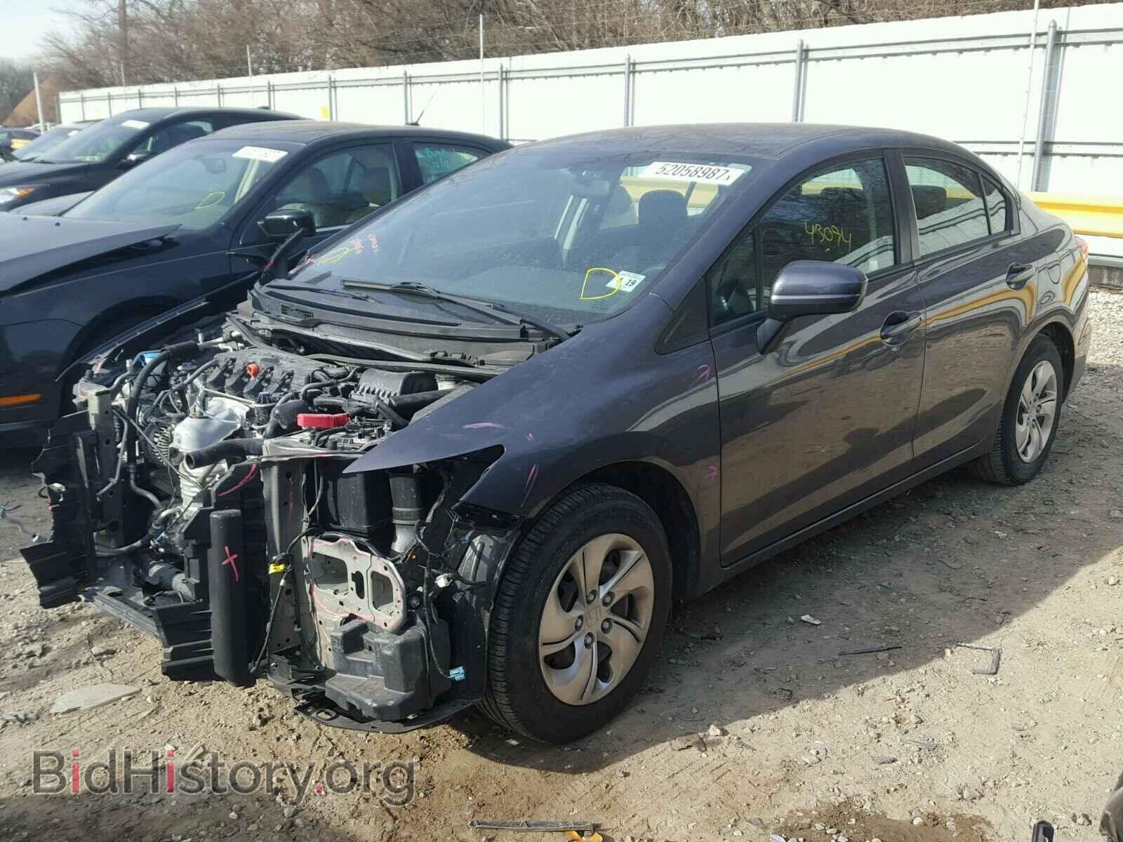 2014 HONDA CIVIC - VIN: 19XFB2F56EE009089 - Фото 2