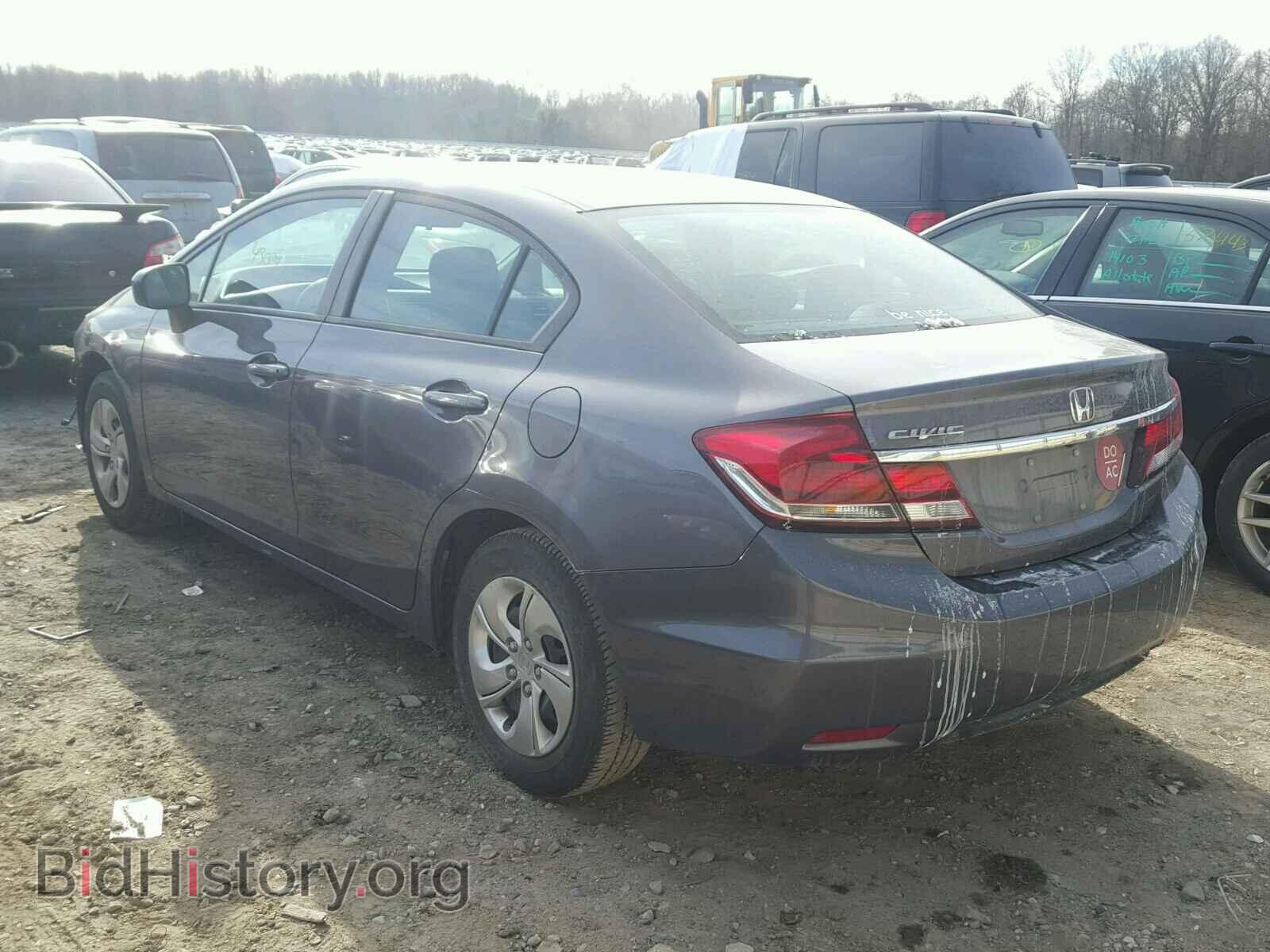 2014 HONDA CIVIC - VIN: 19XFB2F56EE009089 - Фото 3