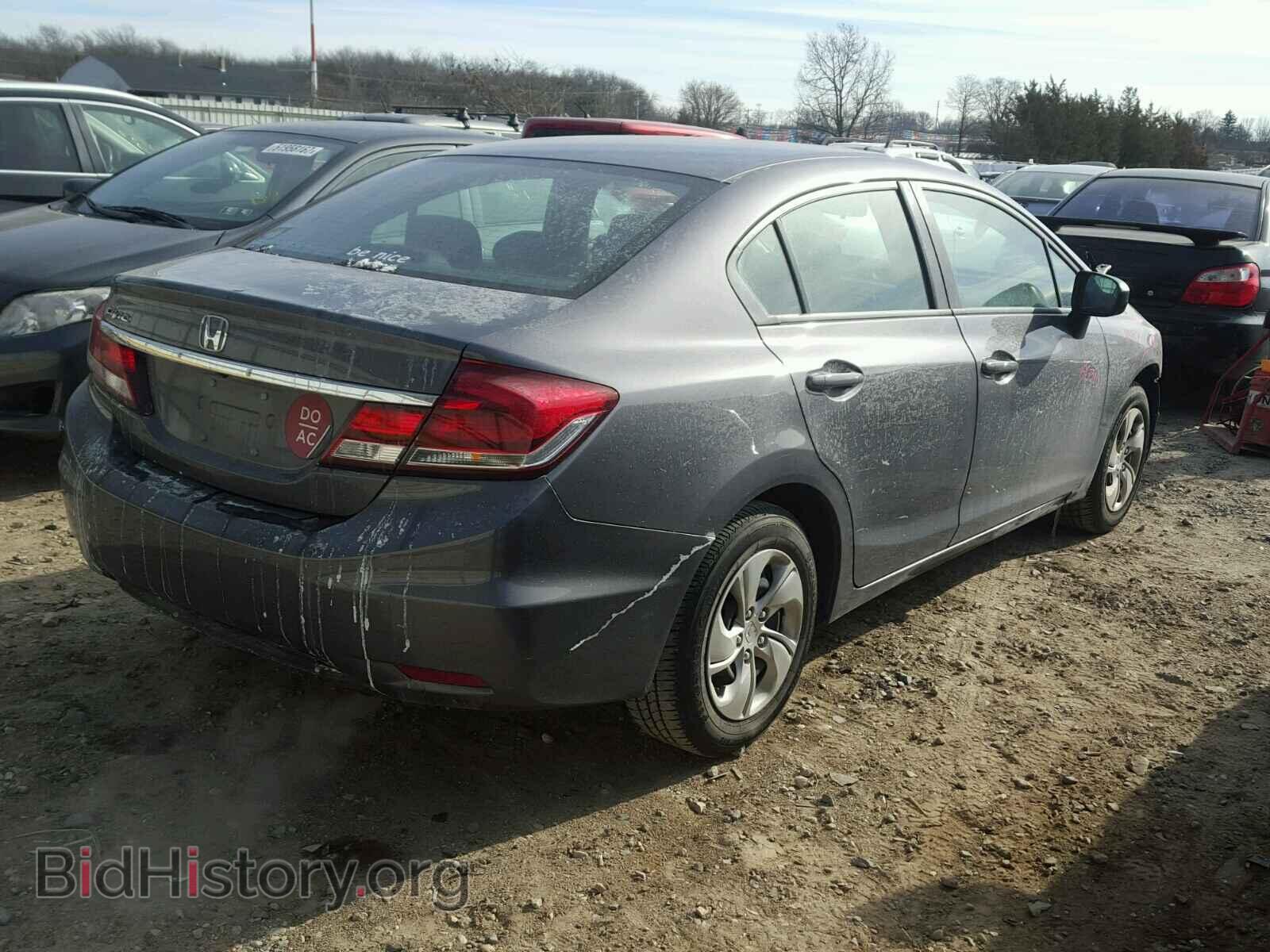 2014 HONDA CIVIC - VIN: 19XFB2F56EE009089 - Фото 4