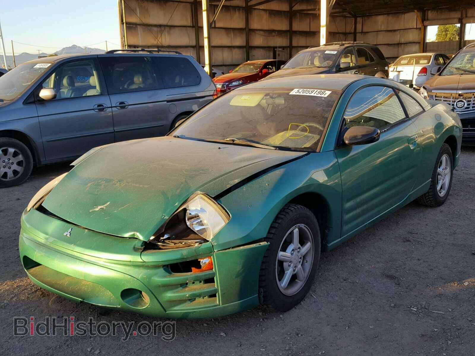 2003 MITSUBISHI ECLIPSE - VIN: 4A3AC34G93E025164 - Фото 2