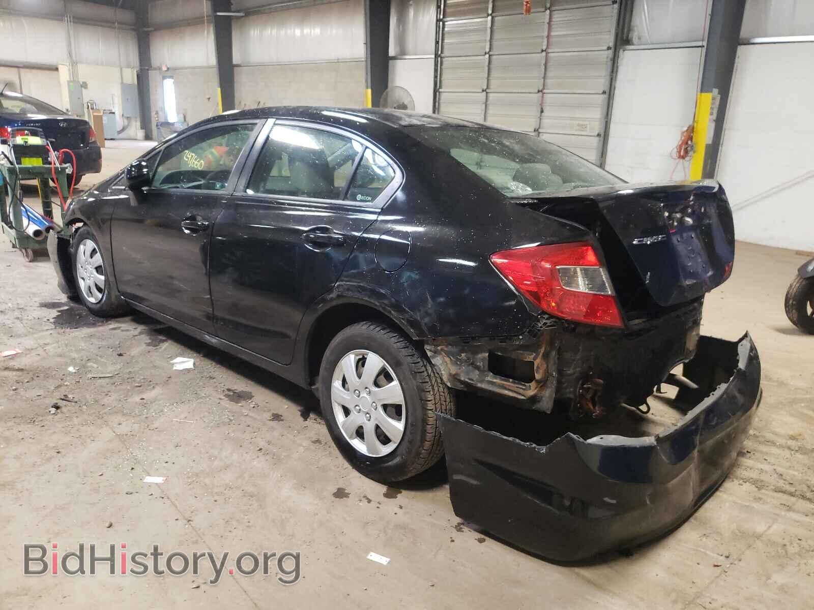 2012 HONDA CIVIC - VIN: 2HGFB2F52CH609966 - Фото 3