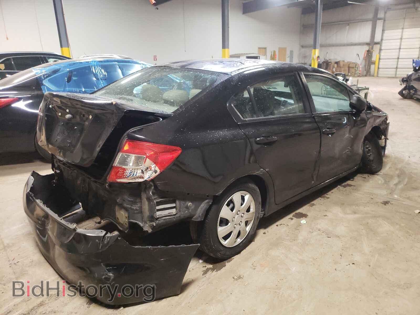 2012 HONDA CIVIC - VIN: 2HGFB2F52CH609966 - Фото 4