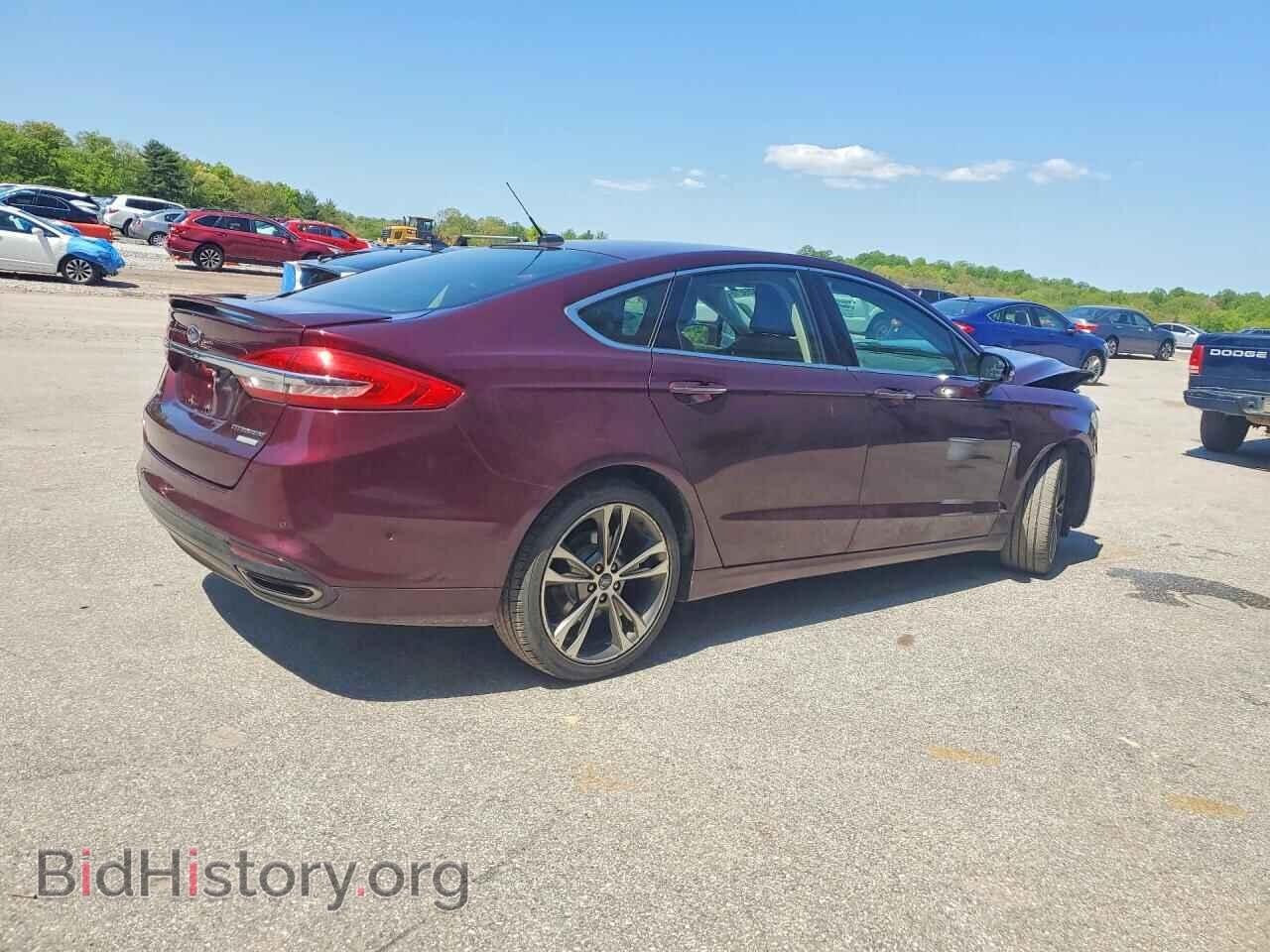 2017 FORD FUSION - VIN: 3FA6P0D96HR100507 - Фото 3