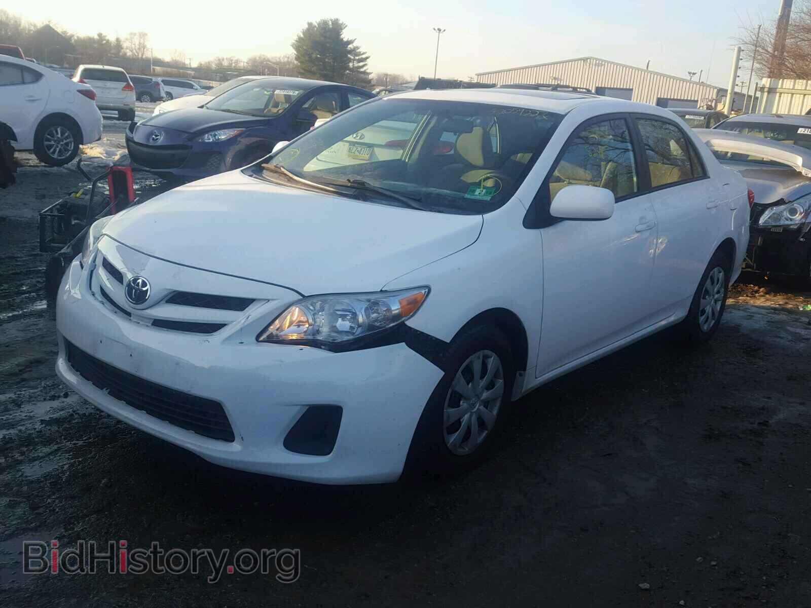 2011 TOYOTA COROLLA BA - VIN: 2T1BU4EE4BC746341 - Фото 2