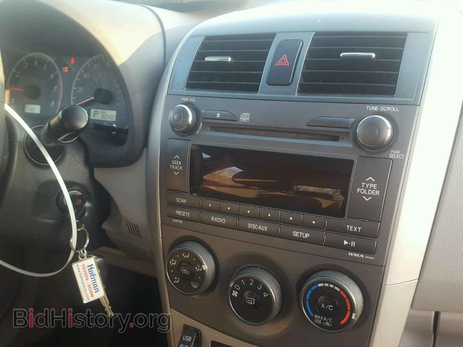 2011 TOYOTA COROLLA BA - VIN: 2T1BU4EE4BC746341 - Фото 9
